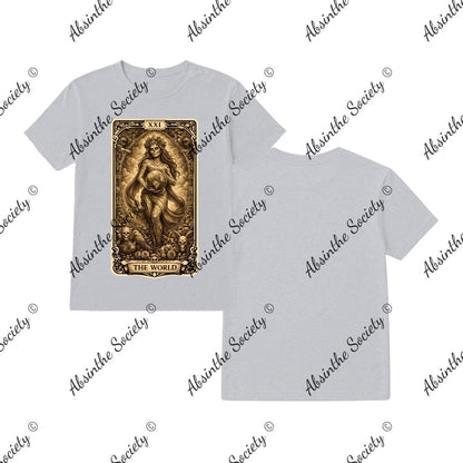 The World T-Shirt Printed in USA Sport Grey