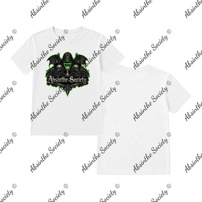 Death by Absinthe Society — Absinthe Green Collector Edition T-Shirt White