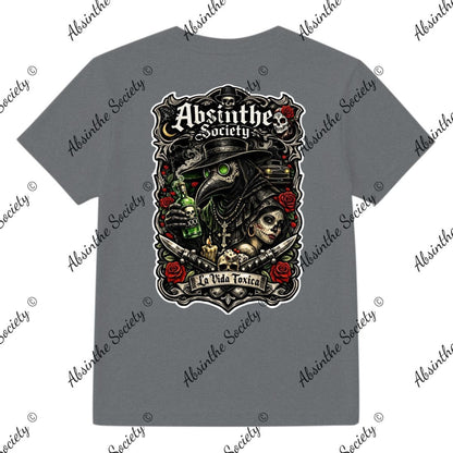 La Vida Toxica - La Pareja - Double Side T-Shirt Printed in USA