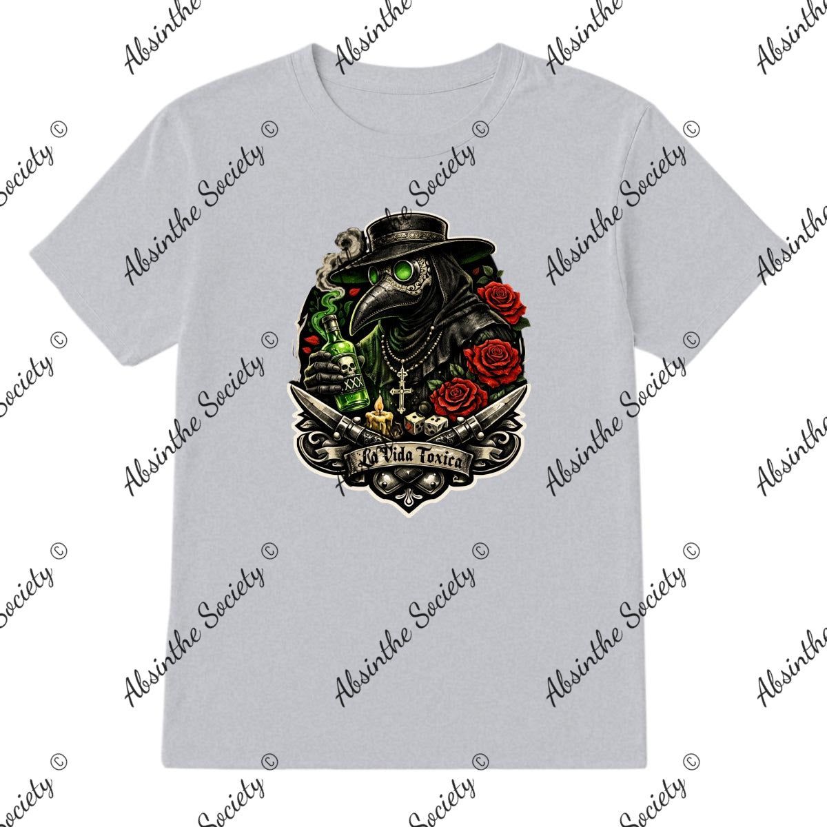 La Vida Toxica - La Pareja - Double Side T-Shirt Printed in USA