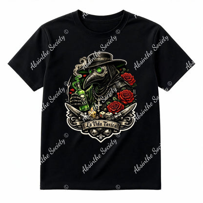 La Vida Toxica - Plague Saint - T-Shirt Printed in USA