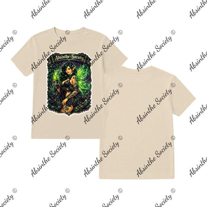 Green Fairy- Full Scale T-Shirt Printed in USA Sand