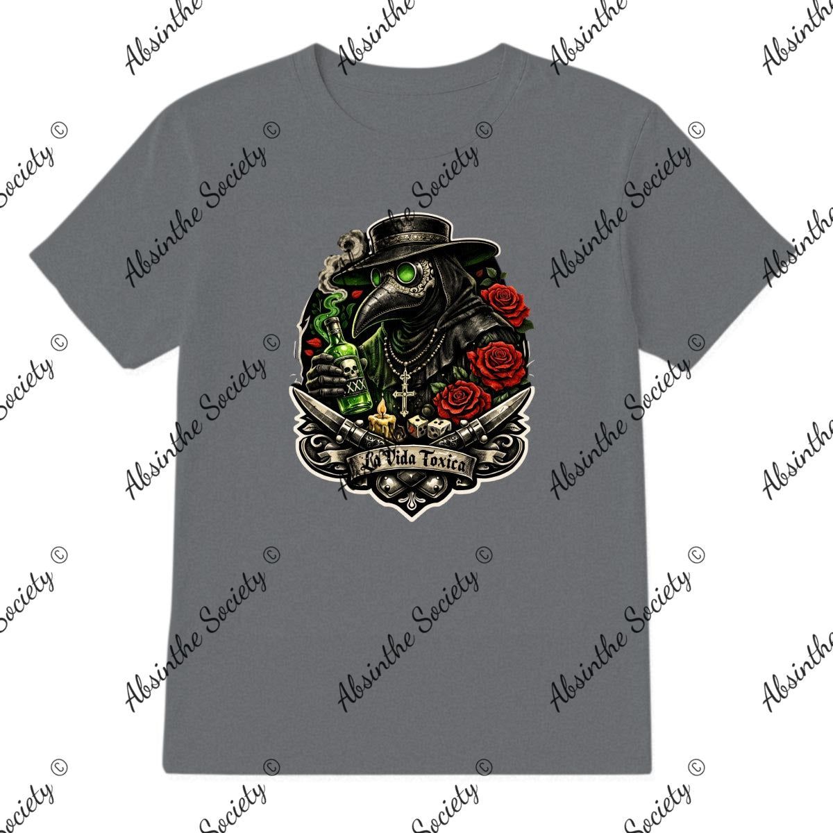 La Vida Toxica - La Pareja - Double Side T-Shirt Printed in USA
