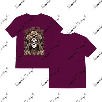 Brown Pride- Brown Catrina Printed in USA Maroon