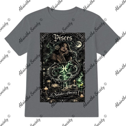 Pisces Dark Dreamer T-Shirt Printed in USA