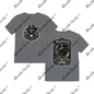 La Vida Toxica- La Pareja Grayscale- Double Side T-Shirt Printed in USA Graphite