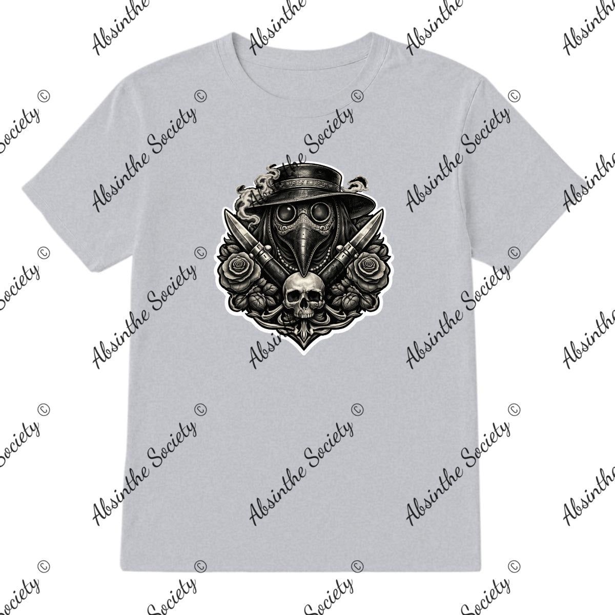La Vida Toxica- La Pareja Grayscale- Double Side T-Shirt Printed in USA