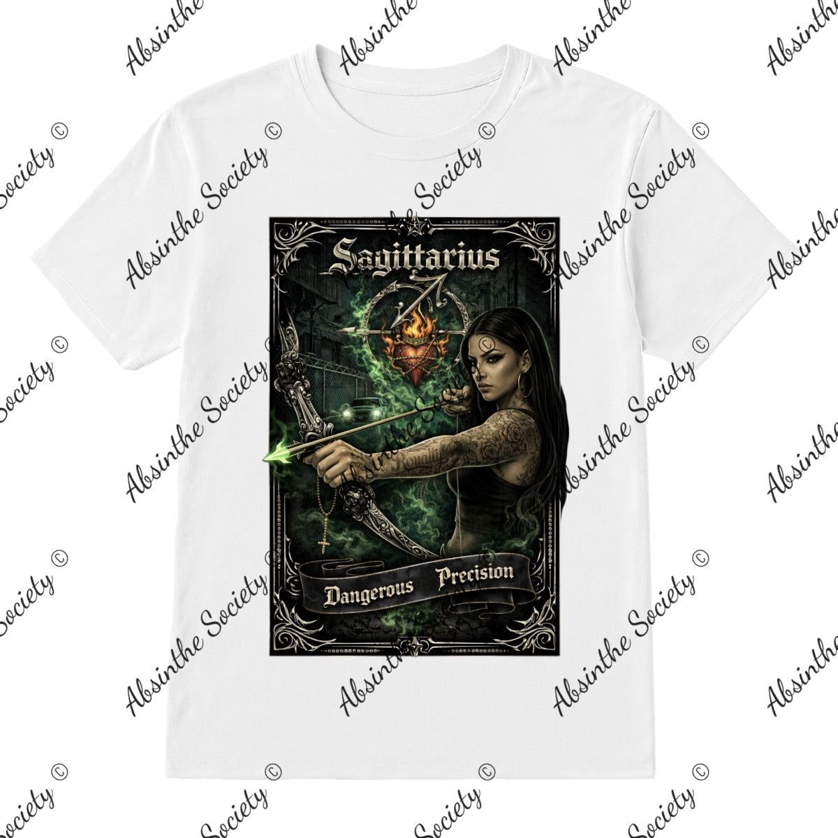 Sagittarius- Dangerous Precision T-Shirt Printed in USA