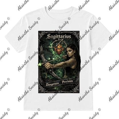 Sagittarius- Dangerous Precision T-Shirt Printed in USA