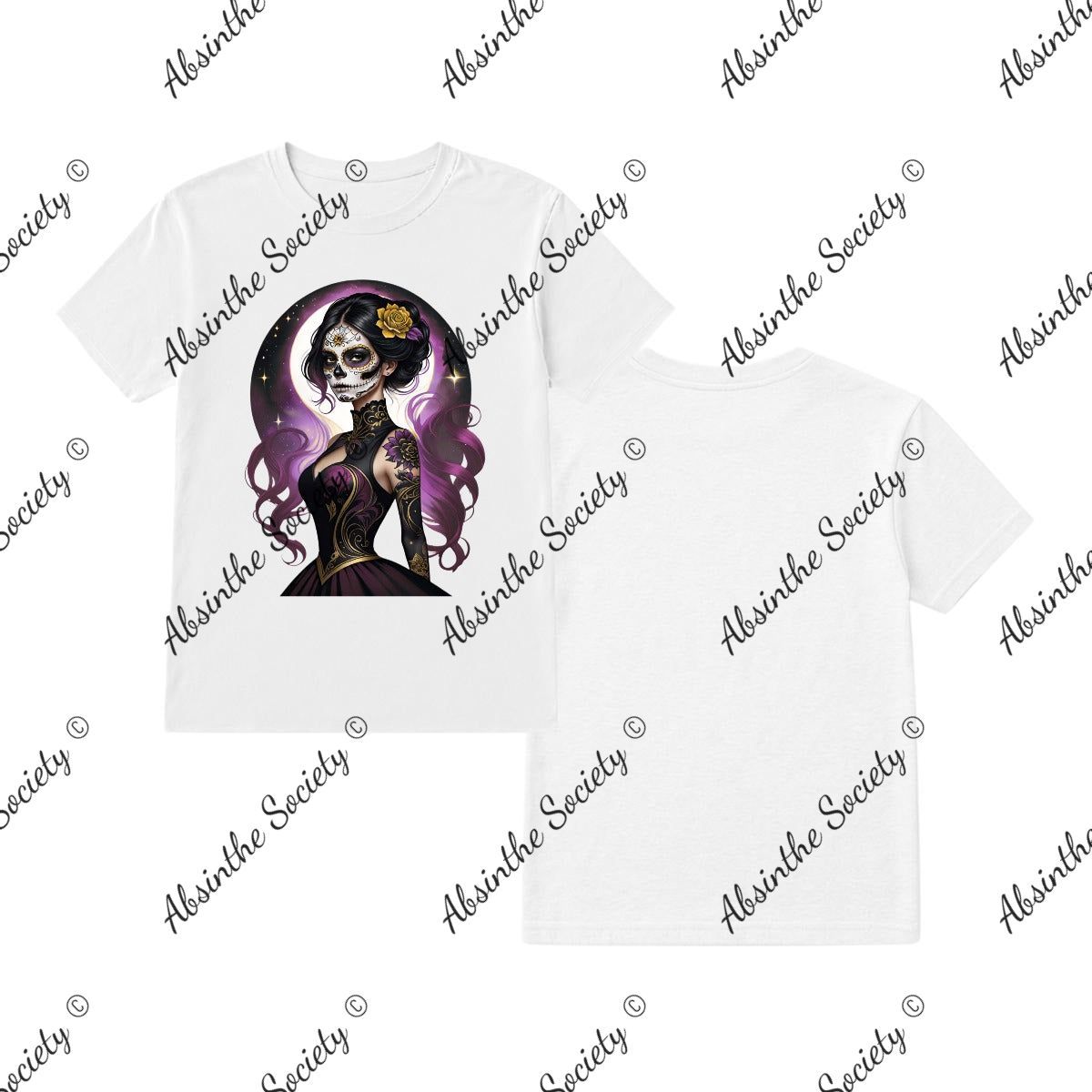 Velvet Queen (Morada-Purple) Printed in USA White
