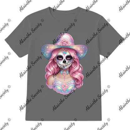 Pretty Pastel Catrina - T-Shirt Printed in USA