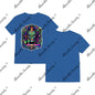 Absinthe Society Sugar Skull- T-Shirt Printed in USA Royal