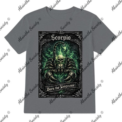 Scorpio - Born for Vengeance T-Shirt Printed in USA