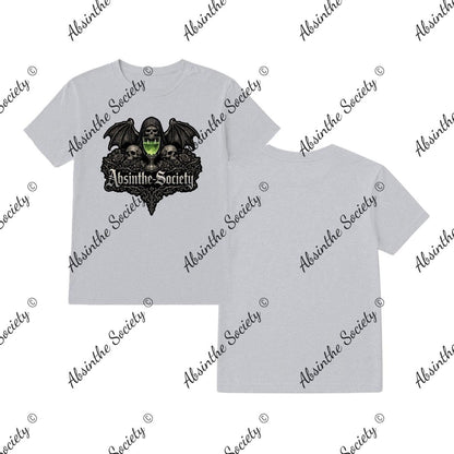 Death by Absinthe - Absinthe Society T-Shirt |Made in USA Sport Grey