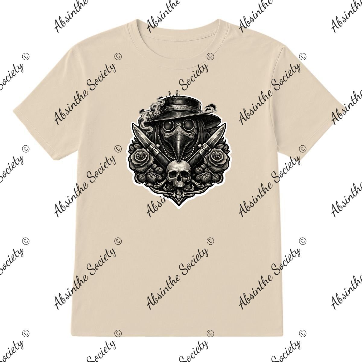 La Vida Toxica- La Pareja Grayscale- Double Side T-Shirt Printed in USA