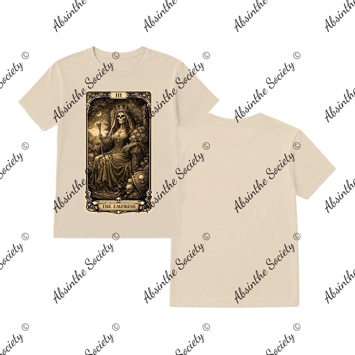 The Empress T-Shirt Printed in USA Sand