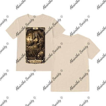 The Empress T-Shirt Printed in USA Sand
