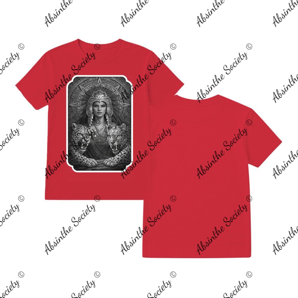 Reina Del Sol -Shirt Printed in USA Red