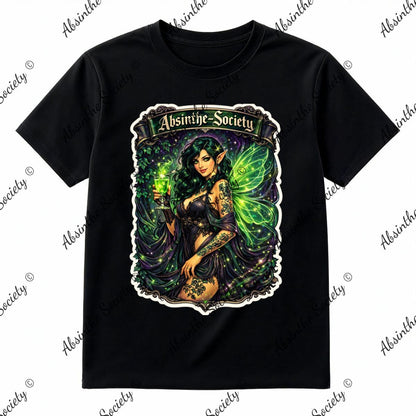 Green Fairy- Full Scale T-Shirt Printed in USA