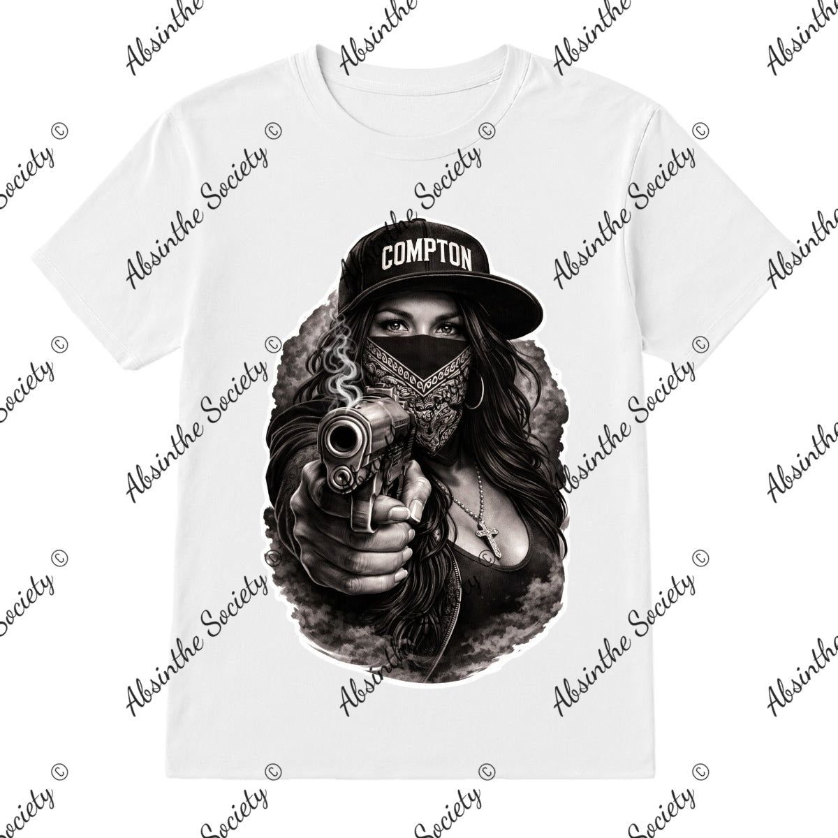 Compton - T-Shirt Printed in USA