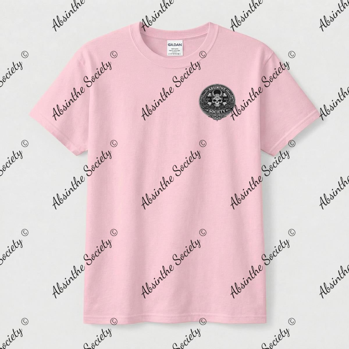 Deported. I Came Back. | Unisex T-Shirt | Gildan 5000 | DTG Double-Sided | Printed in USA | Absinthe Society Light pink