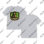 Green Fairy - Small Shield T-Shirt Printed in USA Sport Grey