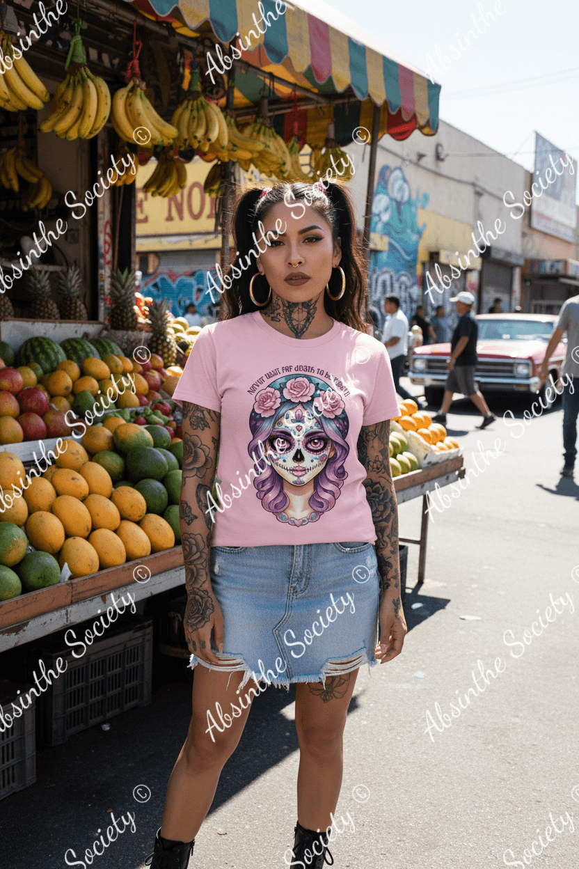 Never Wait for Death to be Reborn Printed in USA