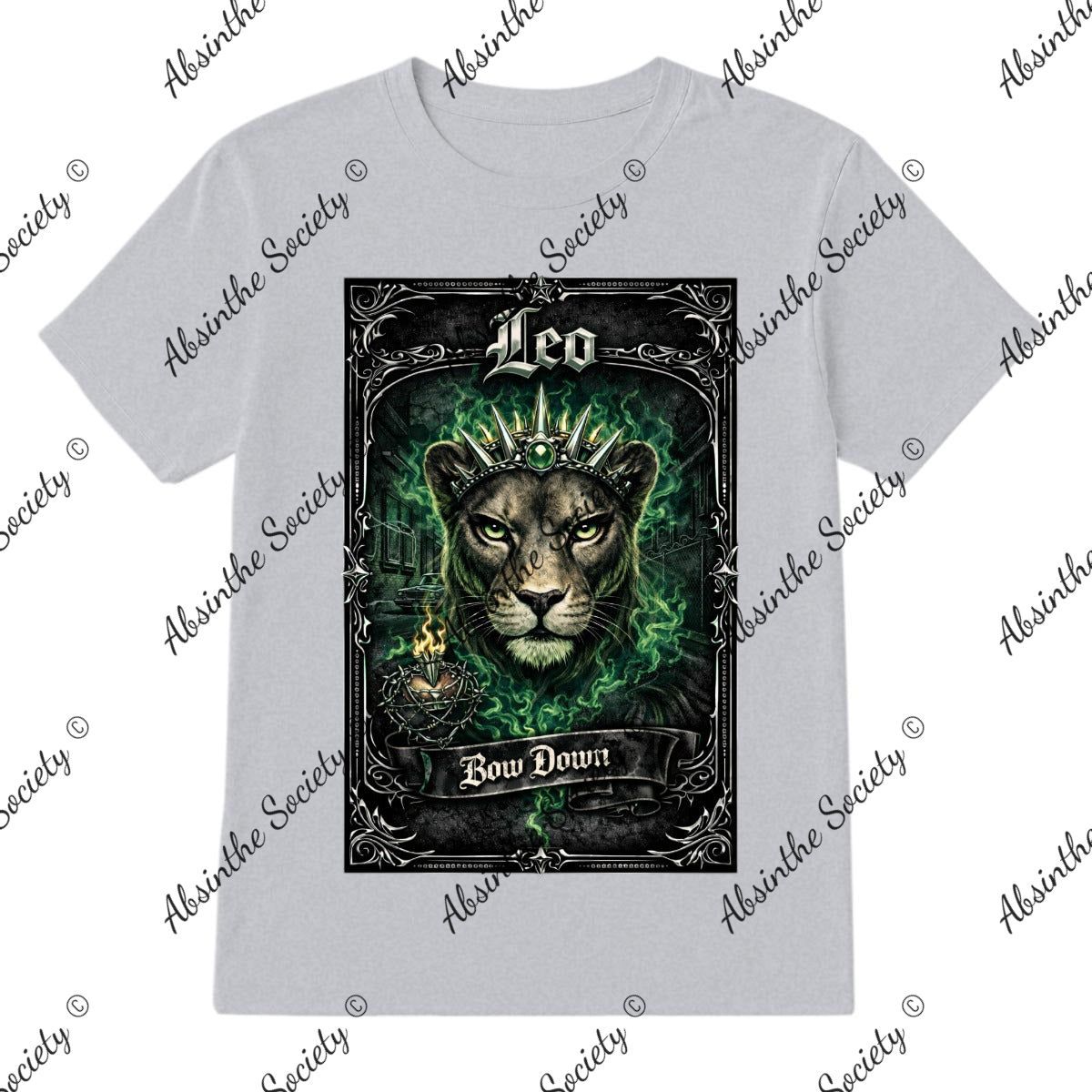 Leo Lioness T-Shirt Printed in USA