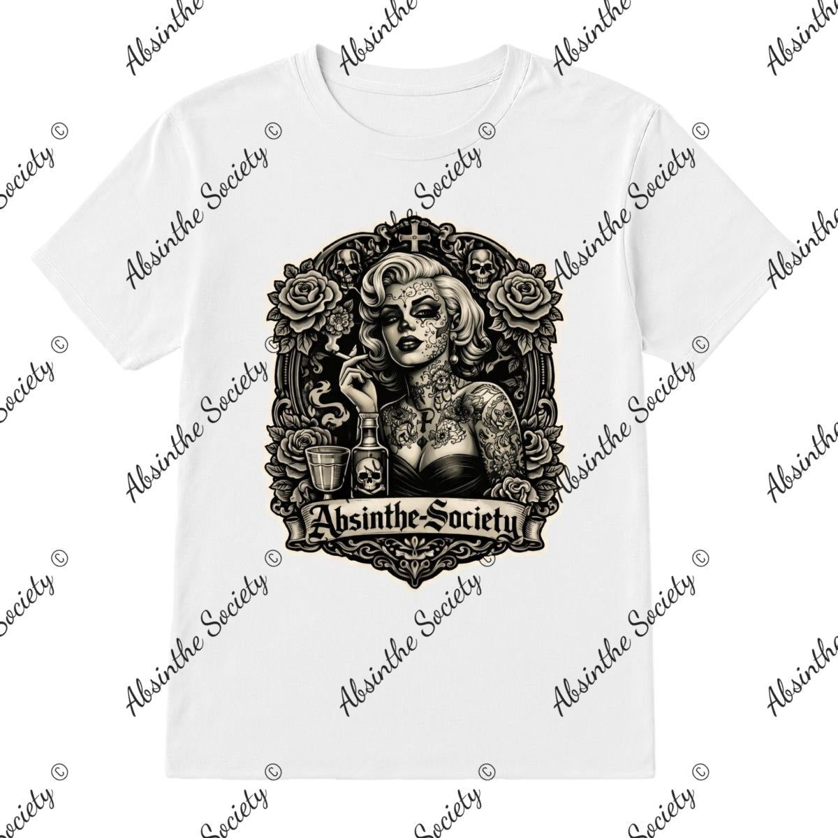 Tattooed Marilyn T-Shirt | Absinthe Society