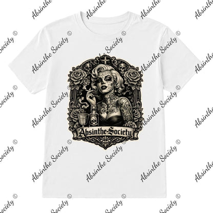 Tattooed Marilyn T-Shirt | Absinthe Society