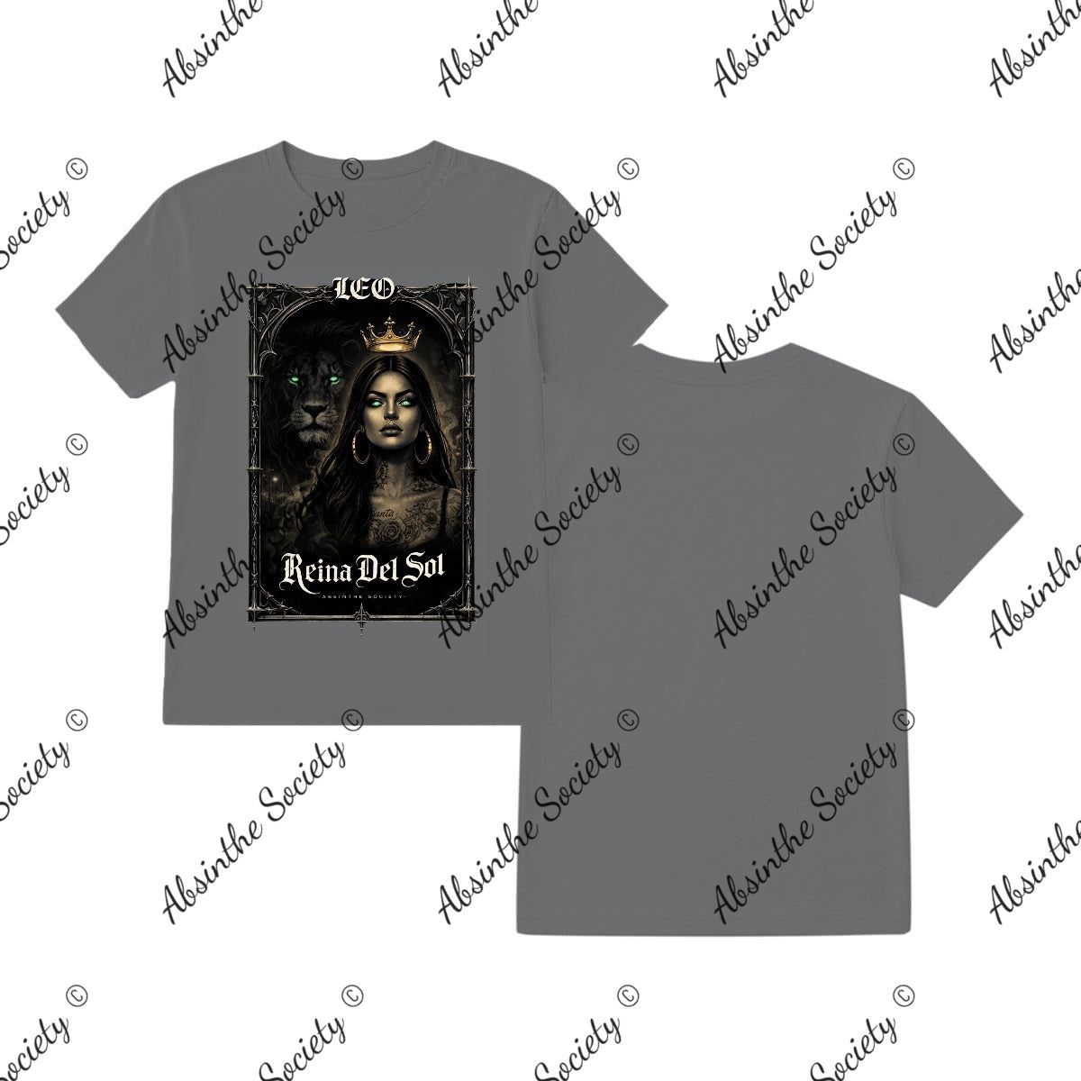 Leo T-Shirt Printed in USA Charcoal