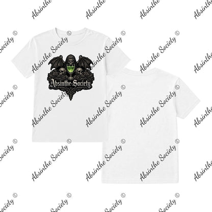 Death by Absinthe - Absinthe Society T-Shirt |Made in USA White